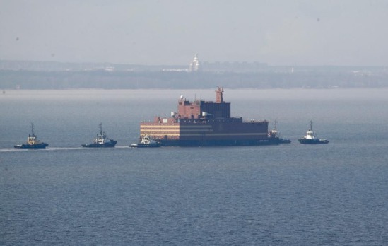 FILE - In this Saturday, April 28, 2018 file photo, the floating nuclear power plant, the 'Akademik... [+] ASSOCIATED PRESS