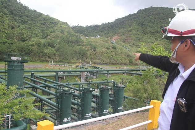 POWER PLANT. Bicol is producing clean and renewable energy from two geothermal plants in Tiwi and Bacon Manito geothermal plants, but 70% of Albayanos remain powerless after typhoon Tisoy.