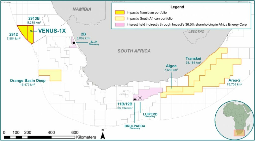 Block 2913B off Namibia; Source: Impact